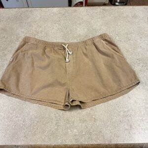Simply Sounthern Women’s SZ XXL Tan Drawstring Shorts tan
